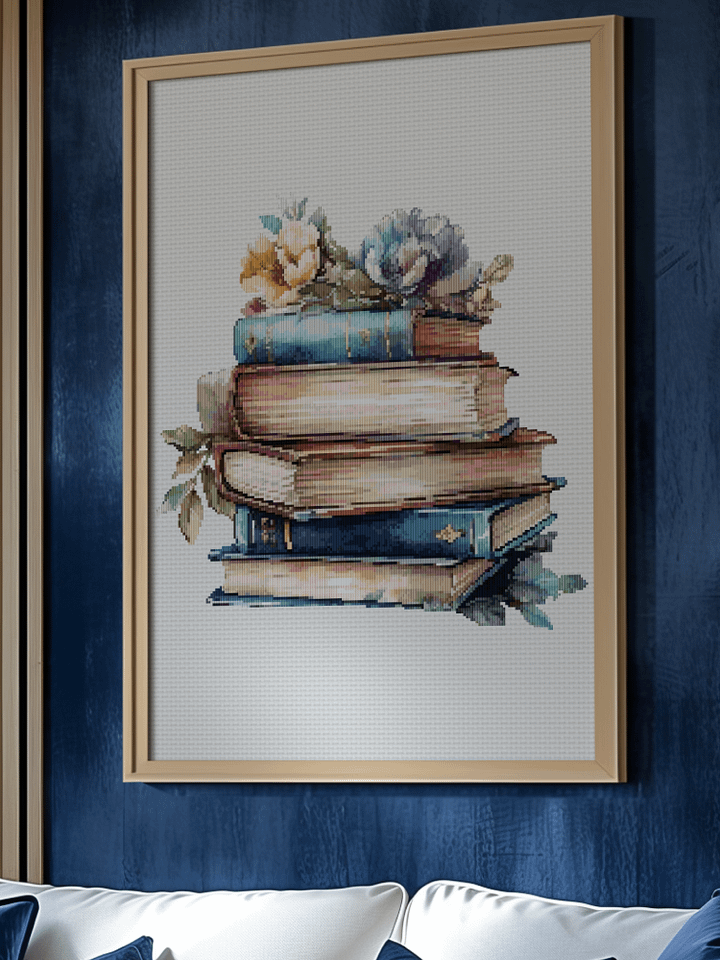 Sapphire Stories Cross Stitch Pattern product image (1)