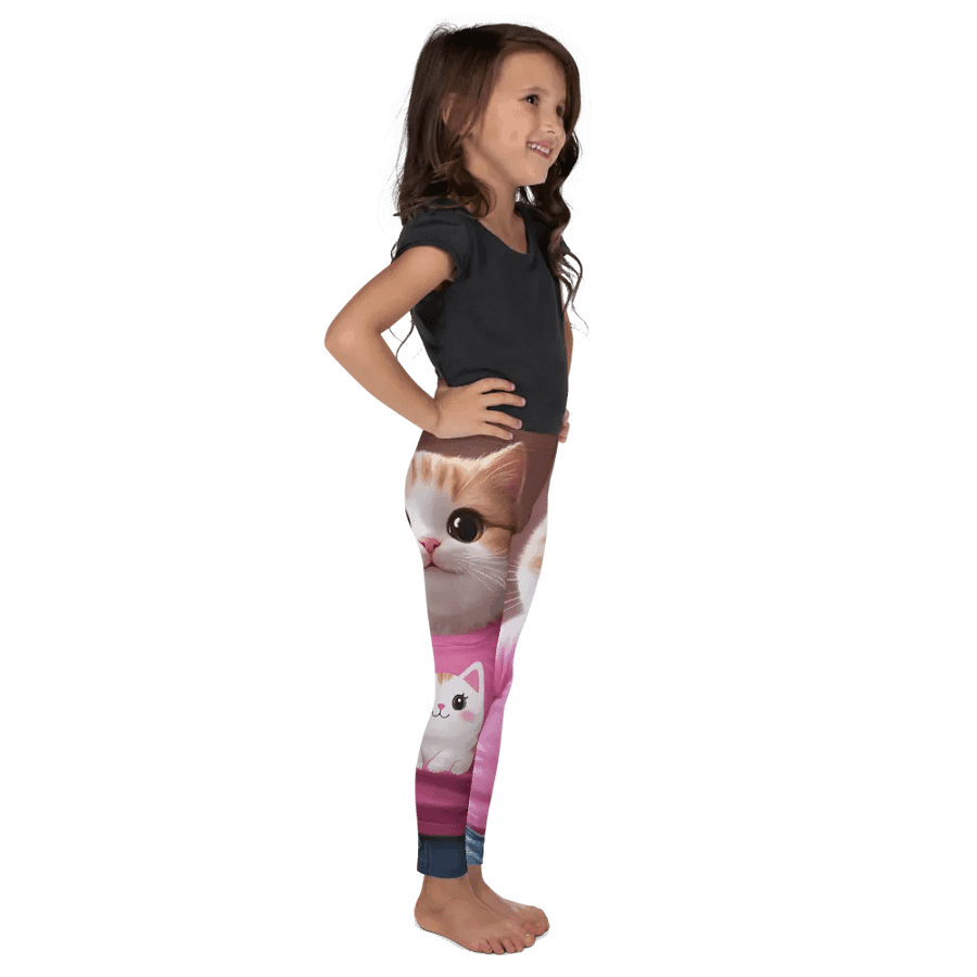 Cute Cat Kids Leggings / pet.dance.lovers product image (5)