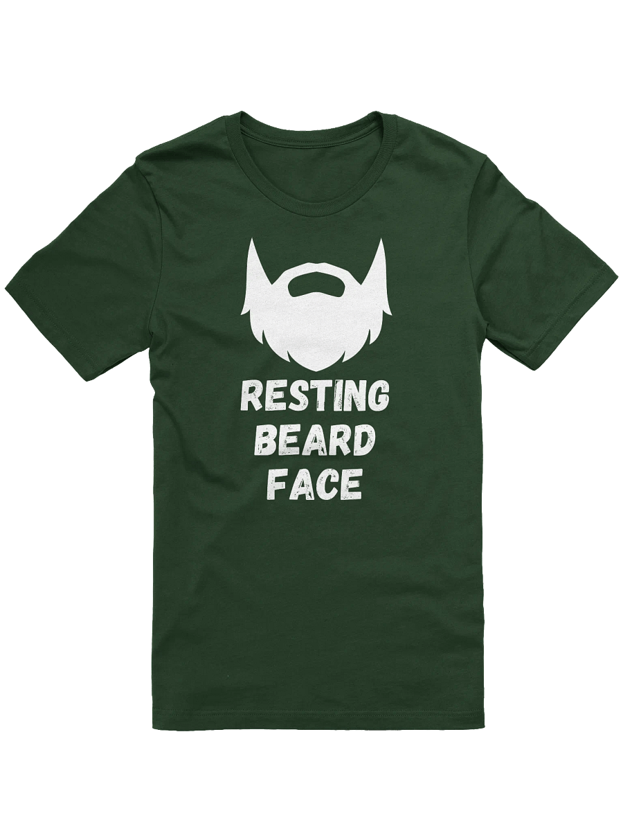 Resting Beard Face Tee (Dark) product image (1)