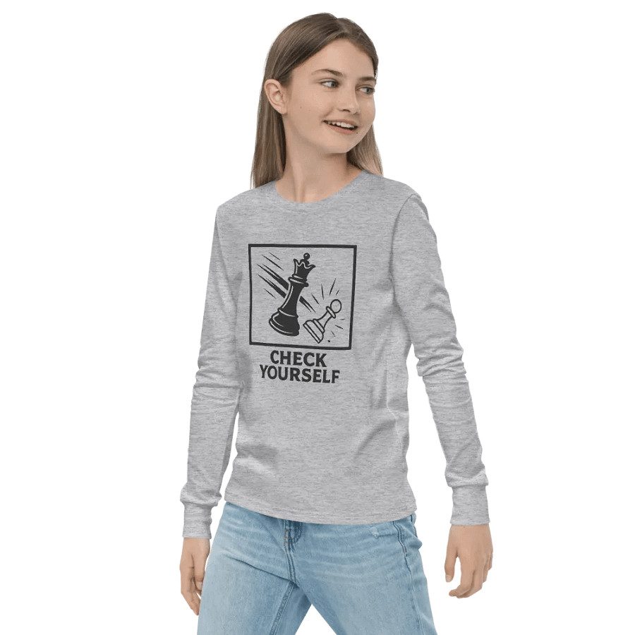 Check Yourself - Youth Long Sleeve T-Shirt product image (3)