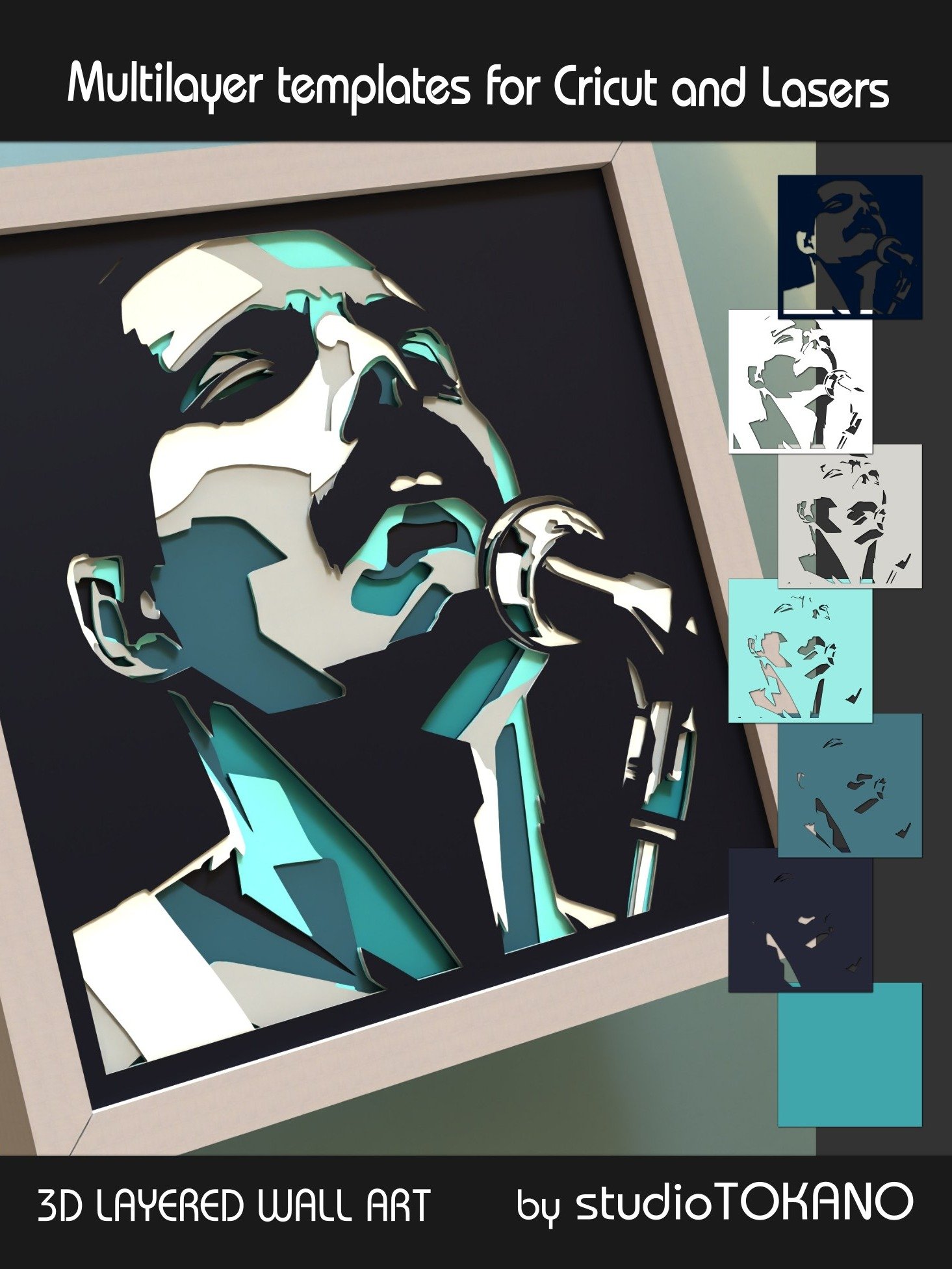 Freddie Multi layered Shadowbox product image (6)