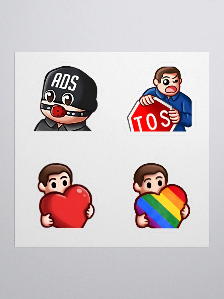 TOS Emote Stickers product image (1)