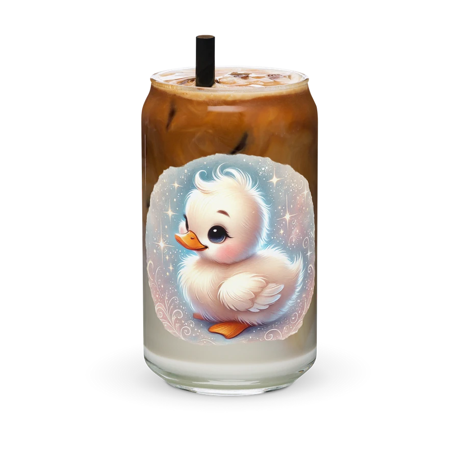 Baby Duckling Glass with Optional Bamboo Lid and Straw product image (13)