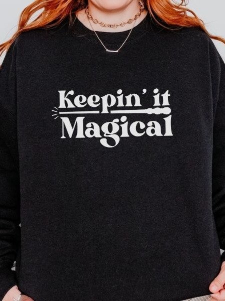 Be Magical Cozy Fall Minimalist Sweatshirt product image (5)