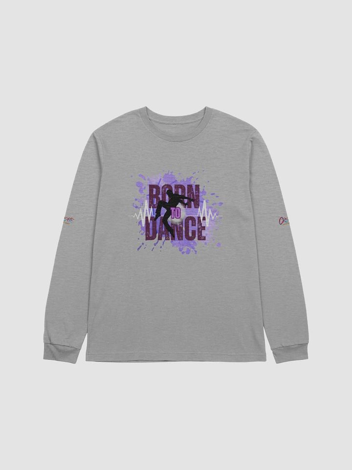 Born to Dance His Silhouette Long Sleeve Tee product image (2)