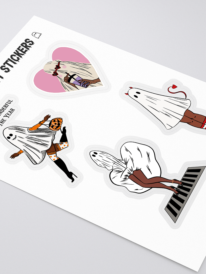 Sheet Ghost Sticker Sheet product image (2)