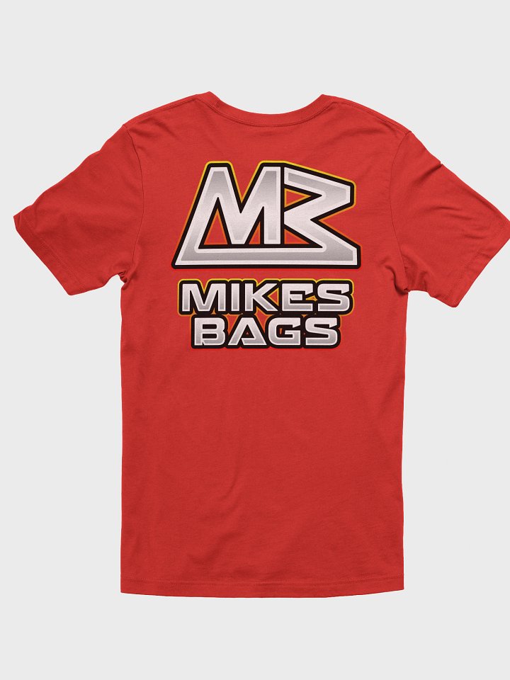 Bella+Canvas Mike's Bags Logo Supersoft T-Shirt Back Design product image (16)