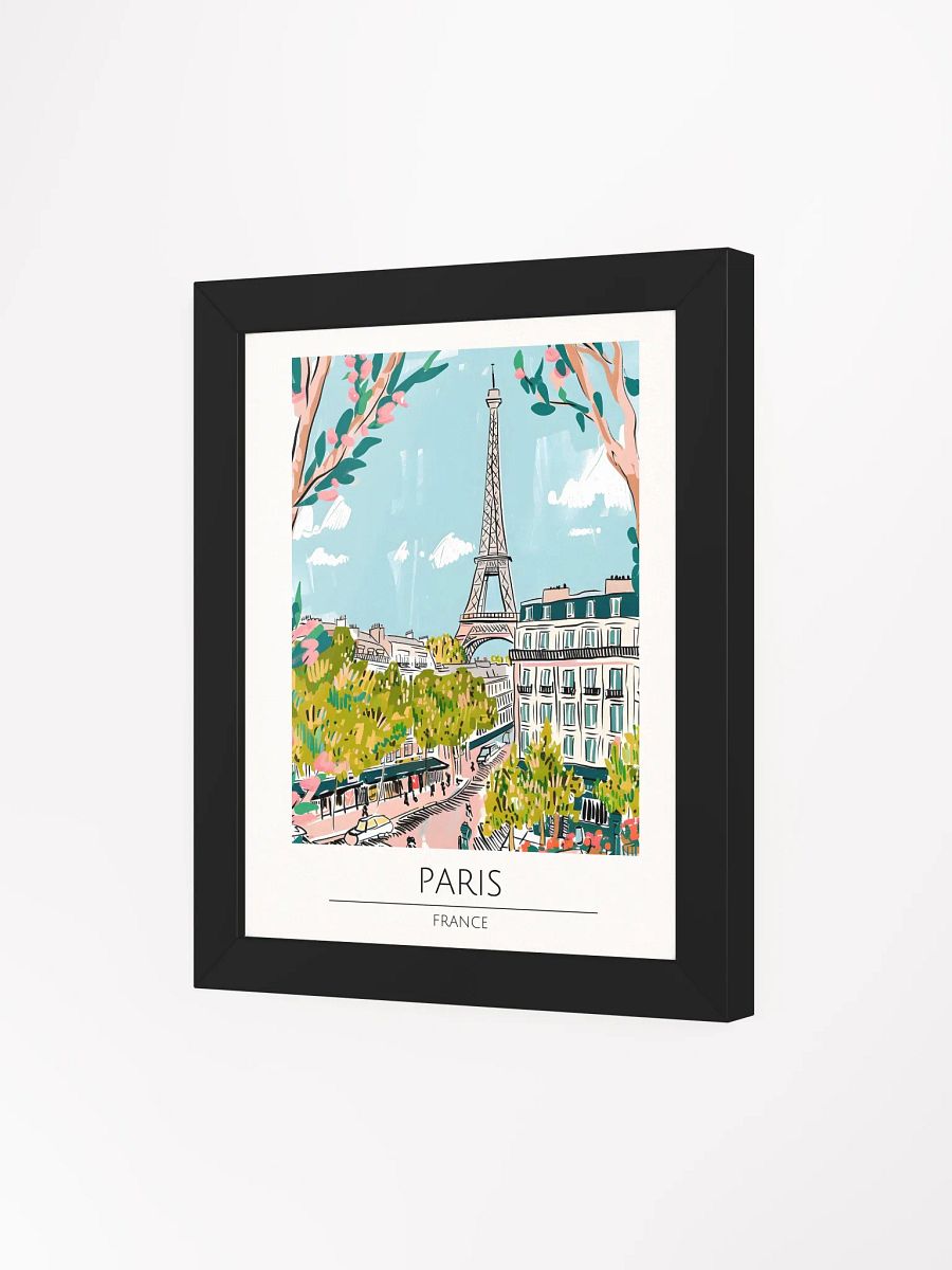 Paris France Framed Travel Poster product image (3)