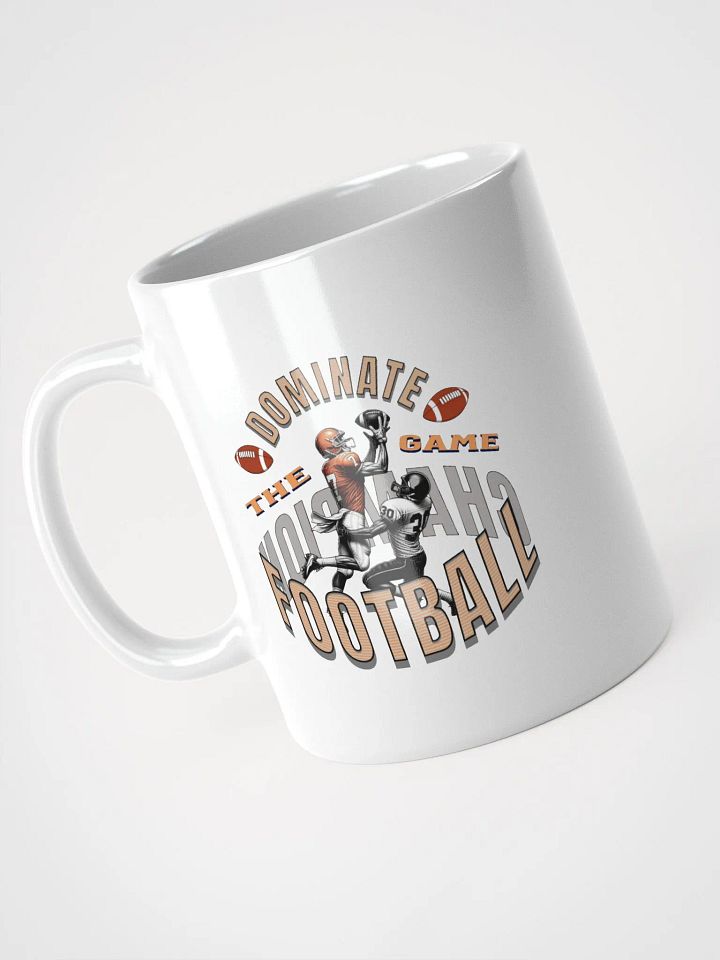 Dominate the Game Football Champion Mug product image (2)