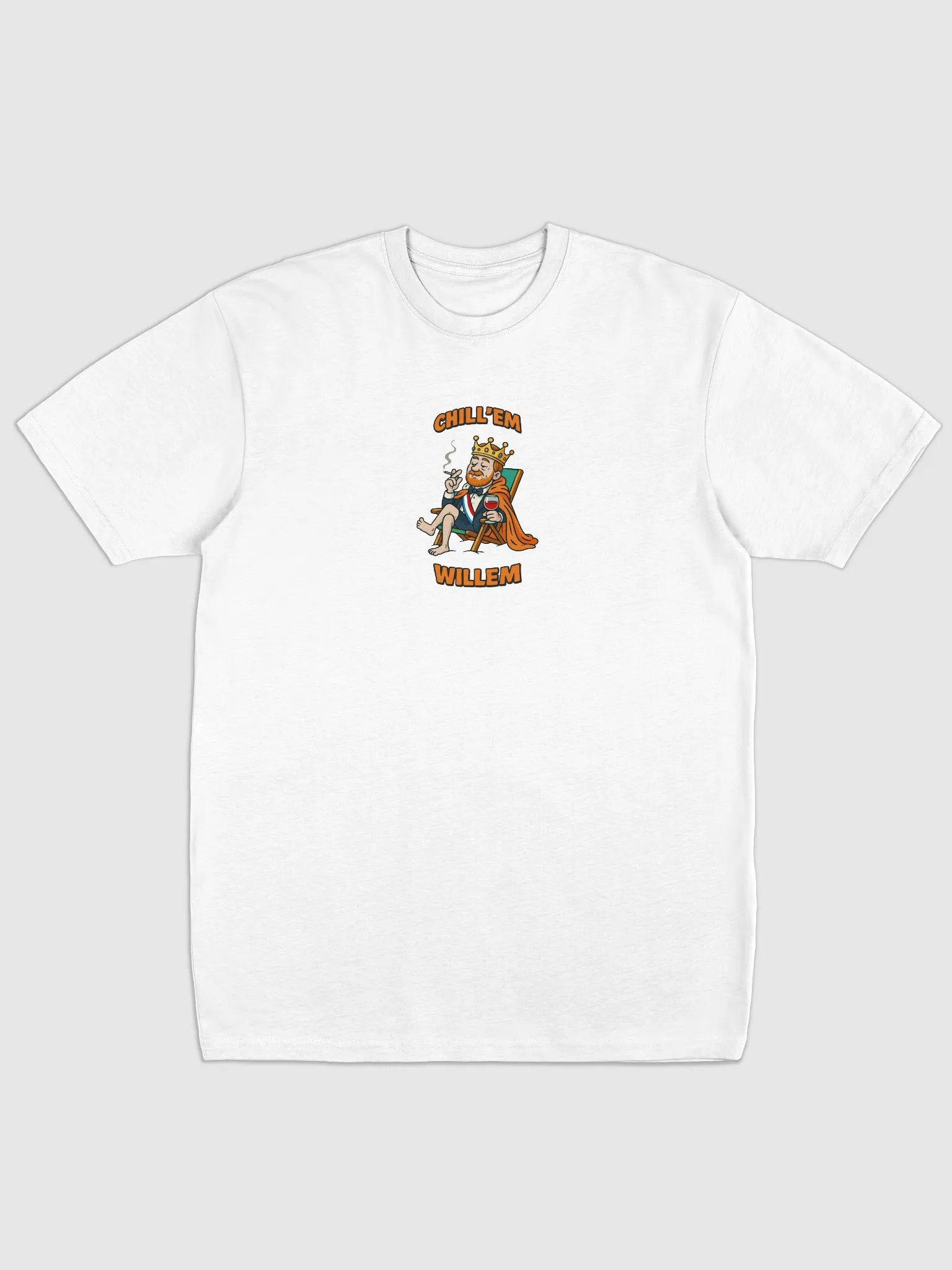 Chill'em Willem - White - T-Shirt product image (2)