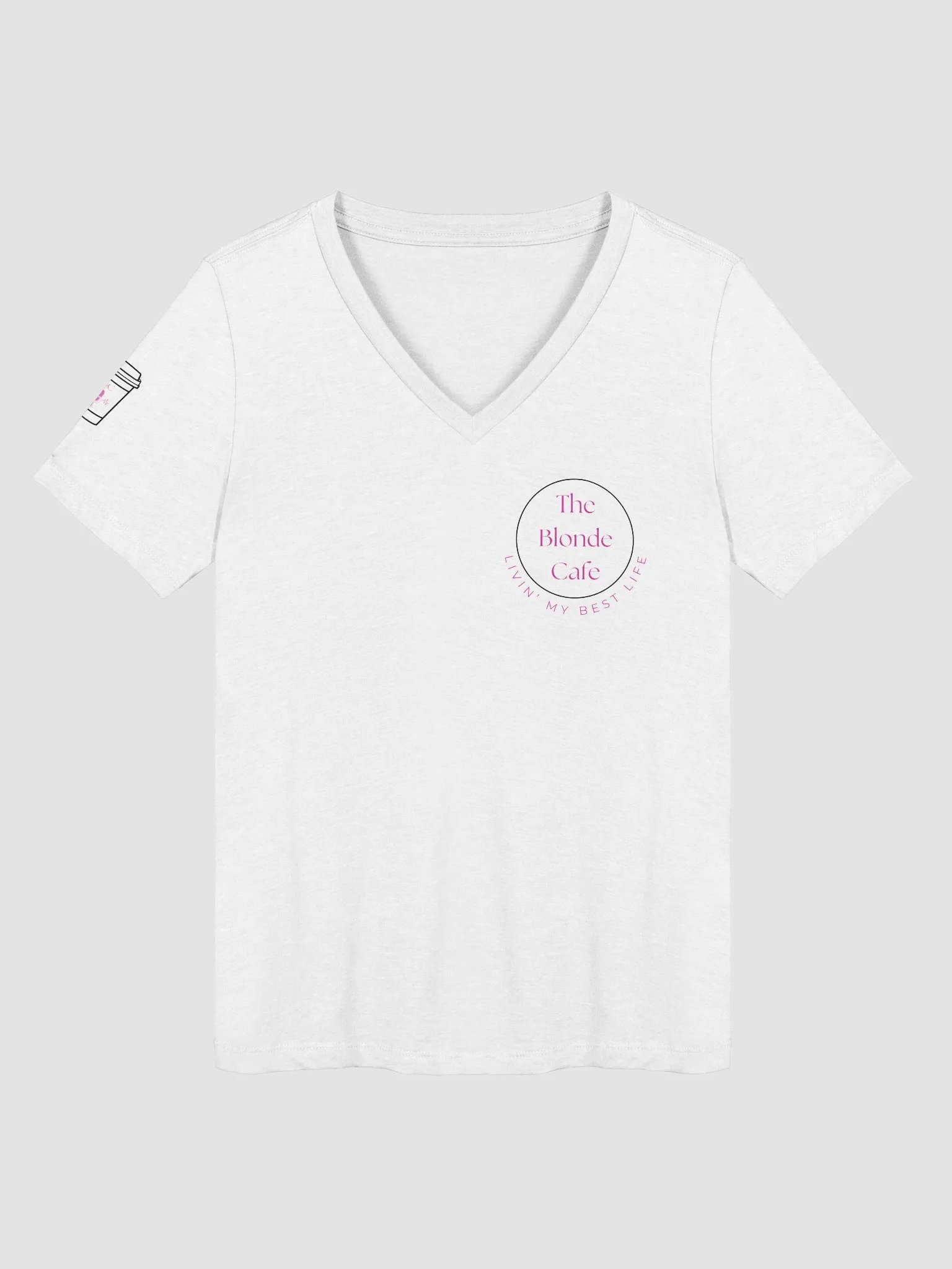 The Blonde Cafe Standard V-Neck Tee product image (1)