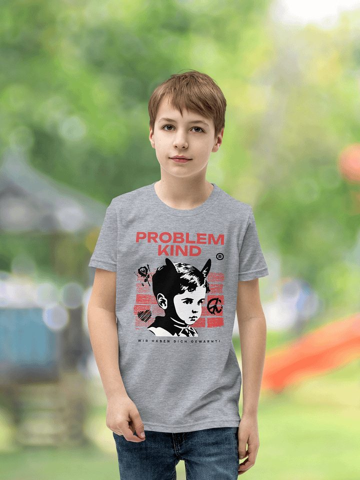 Problem Kind | Unisex Bella+Canvas Youth Short Sleeve T-Shirt product image (1)
