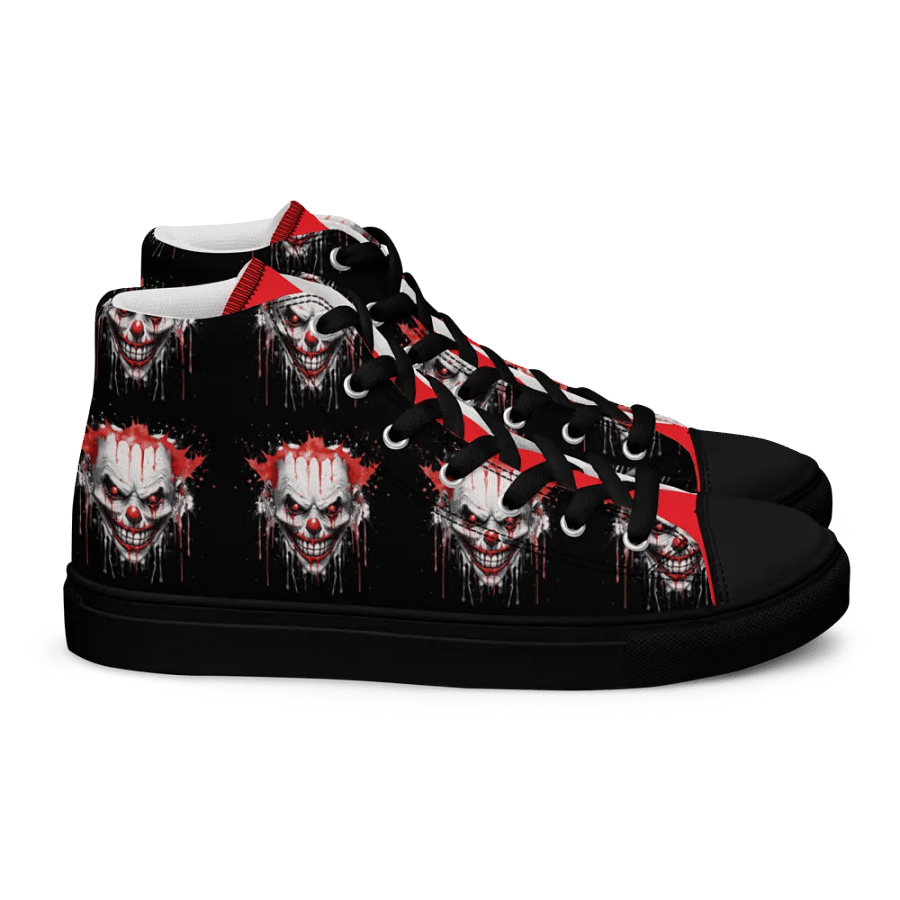 Clown Sinister Grin Men's High Tops product image (10)