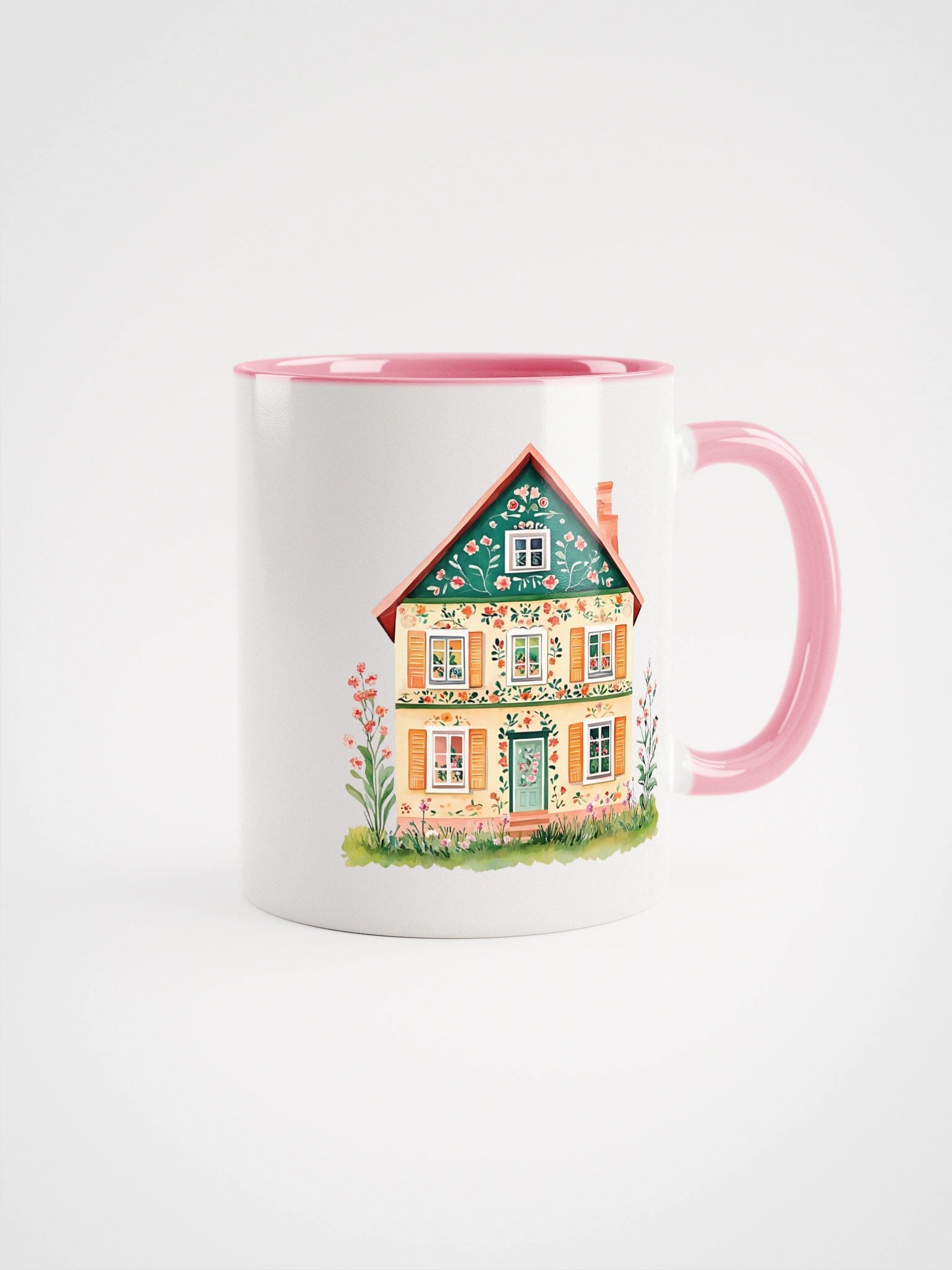 Whimsical Cottage Ceramic Mug product image (1)