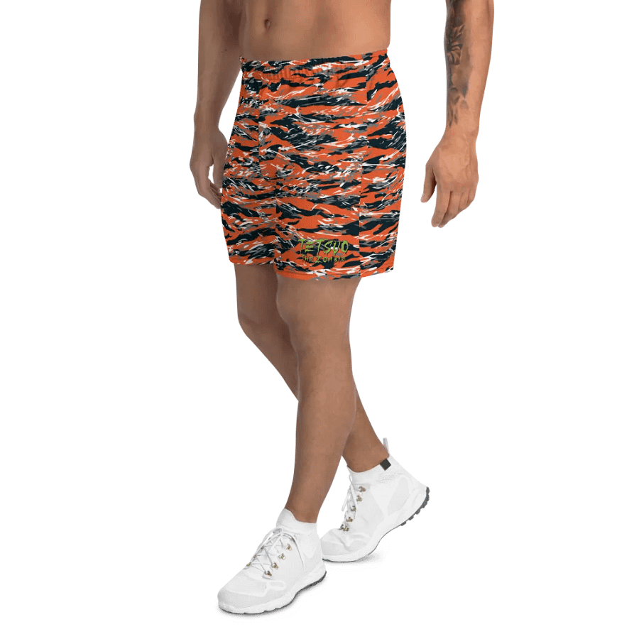 Tiger Camo Athletic Shorts product image (10)