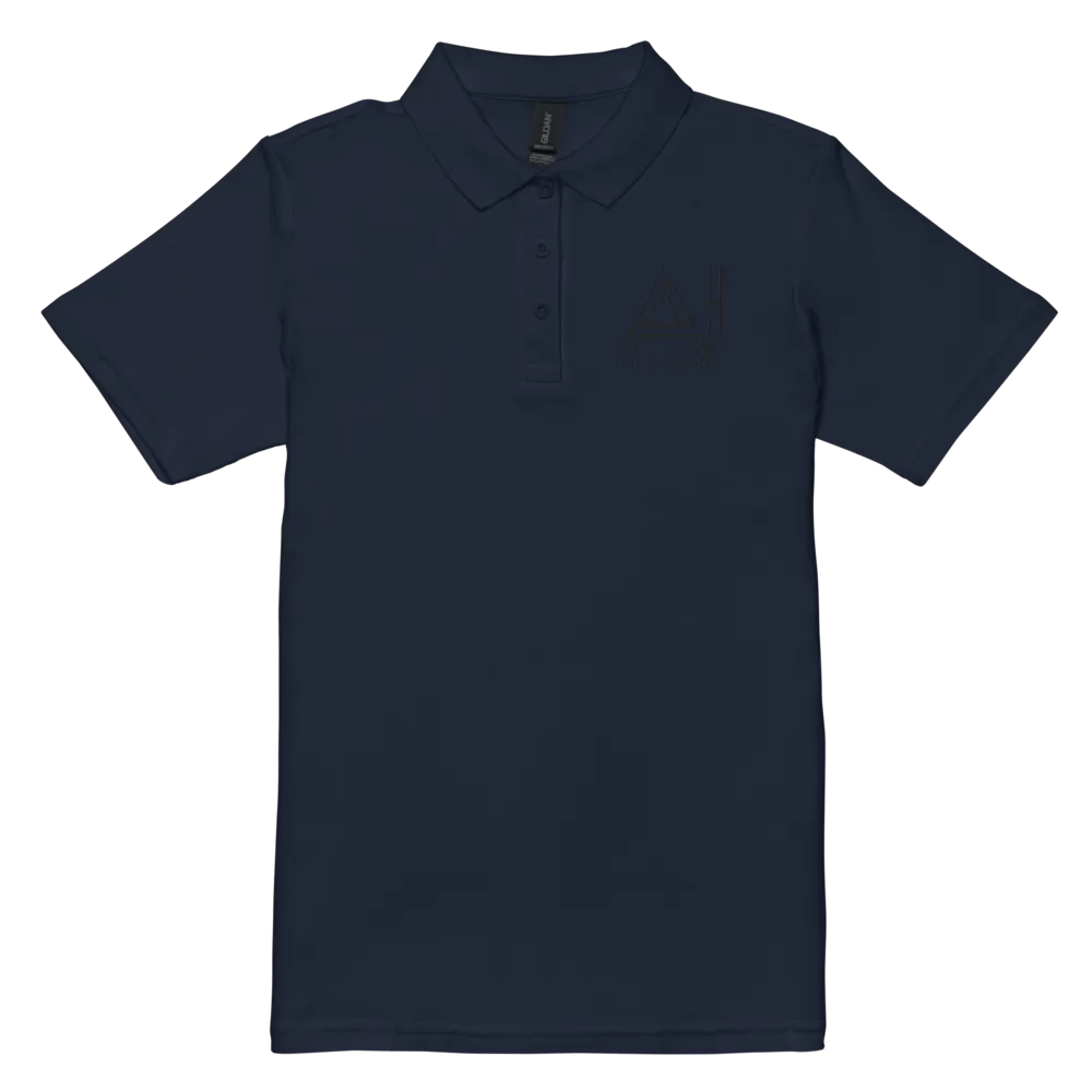 Ladies Polo Shirt (Black embroided logo) product image (4)