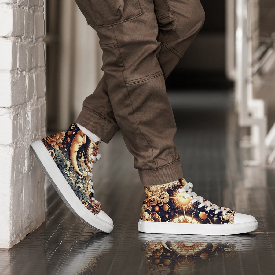 Men's High Top Canvas Shoes product image (78)