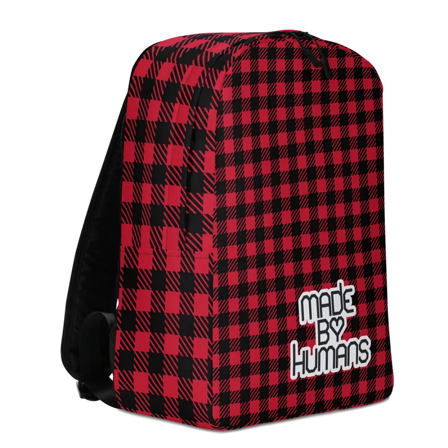 Made by Humans Flannel Backpack product image (3)