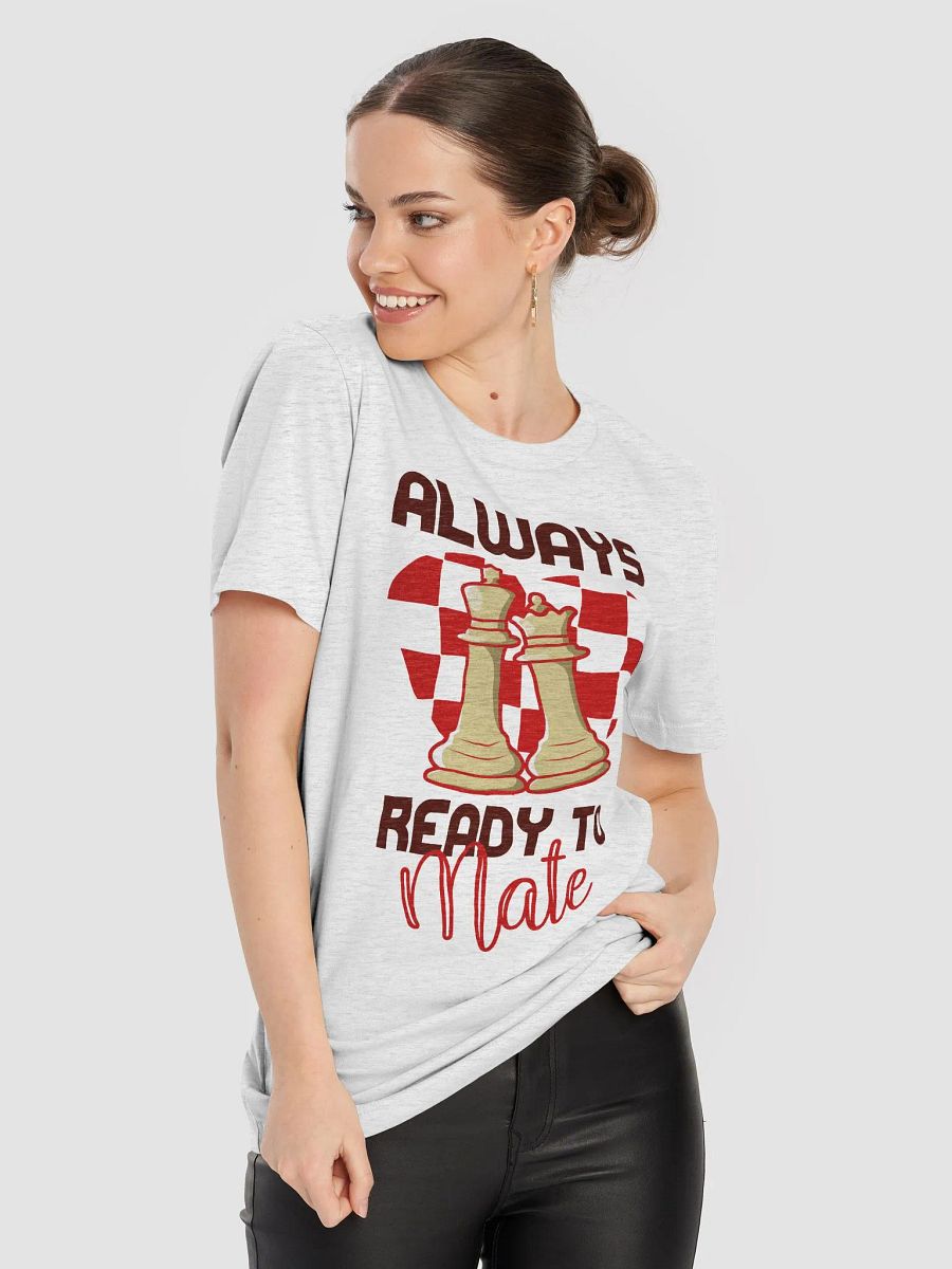 Ready to Mate - Romantic Chess T-Shirt for Valentine’s Day product image (9)