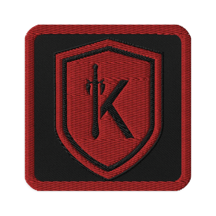 KShield Logo Embroidered Patch (SQ) product image (1)