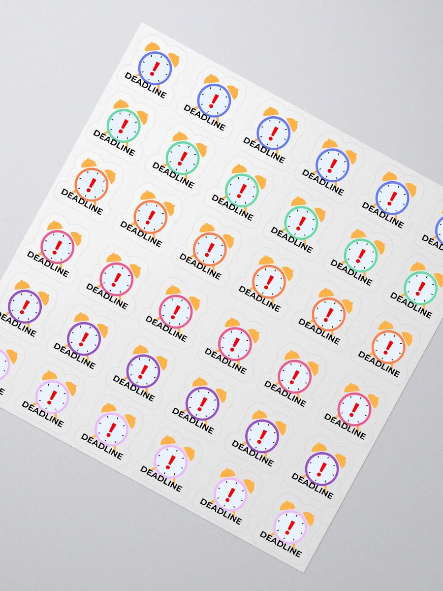 Deadline Stickers – Hand-Drawn, Functional Planner Stickers for Bullet Journals, Work, and Office Organization product image (2)