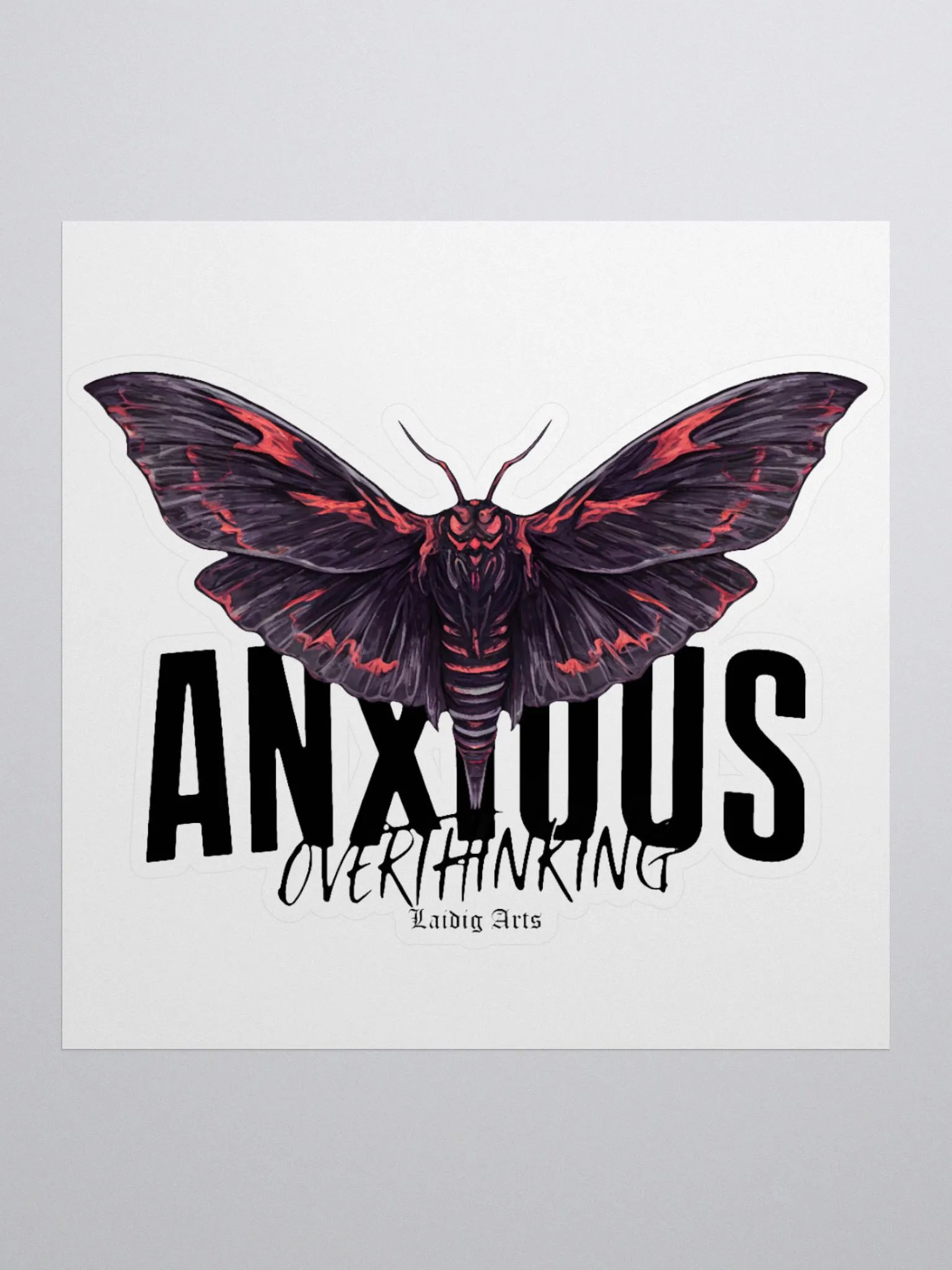 Anxious Overthinking  Sticker product image (1)