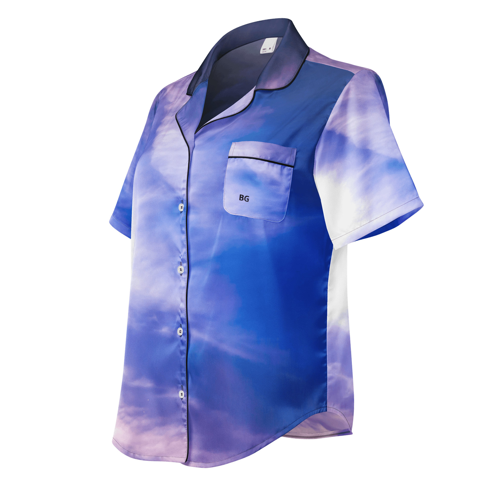 'Moods III' Silky Pyjama Top product image (1)