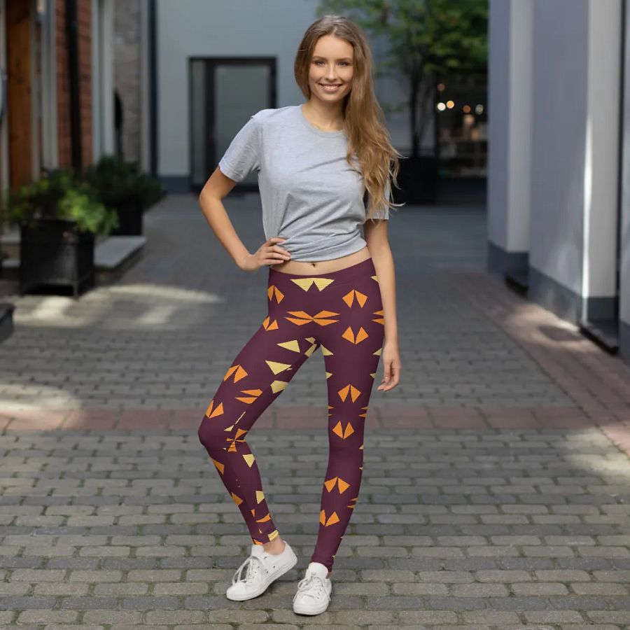 Geometric Fusion All-Over Leggings product image (7)