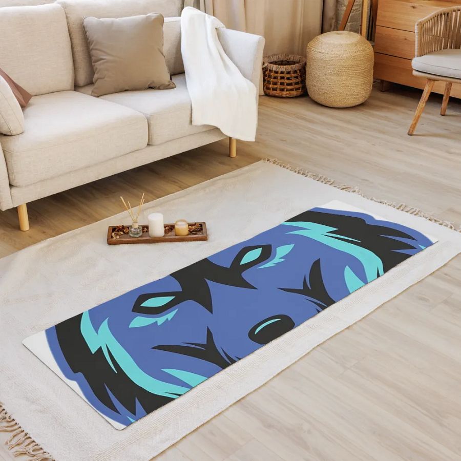 Lunar Wolf Yoga Mat product image (8)