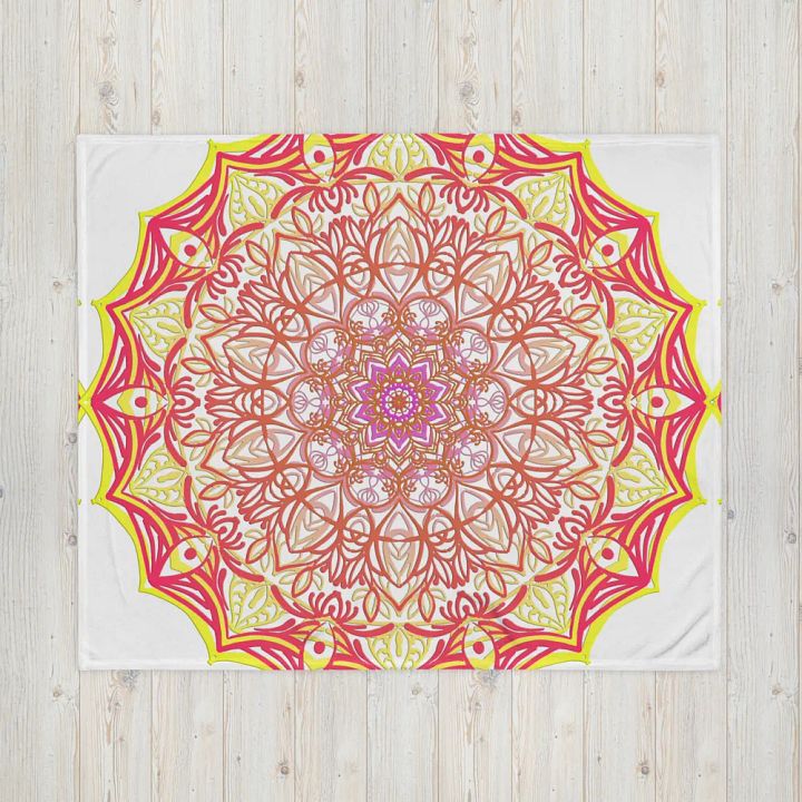 Mandala Magic Throw Blanket product image (2)
