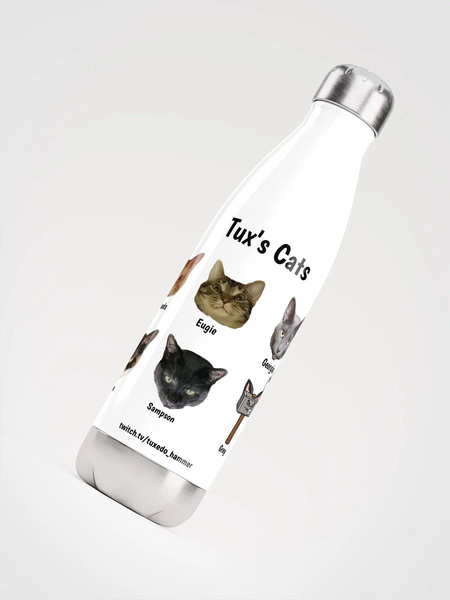 Tux's Cats Stainless Steel Water Bottle product image (4)