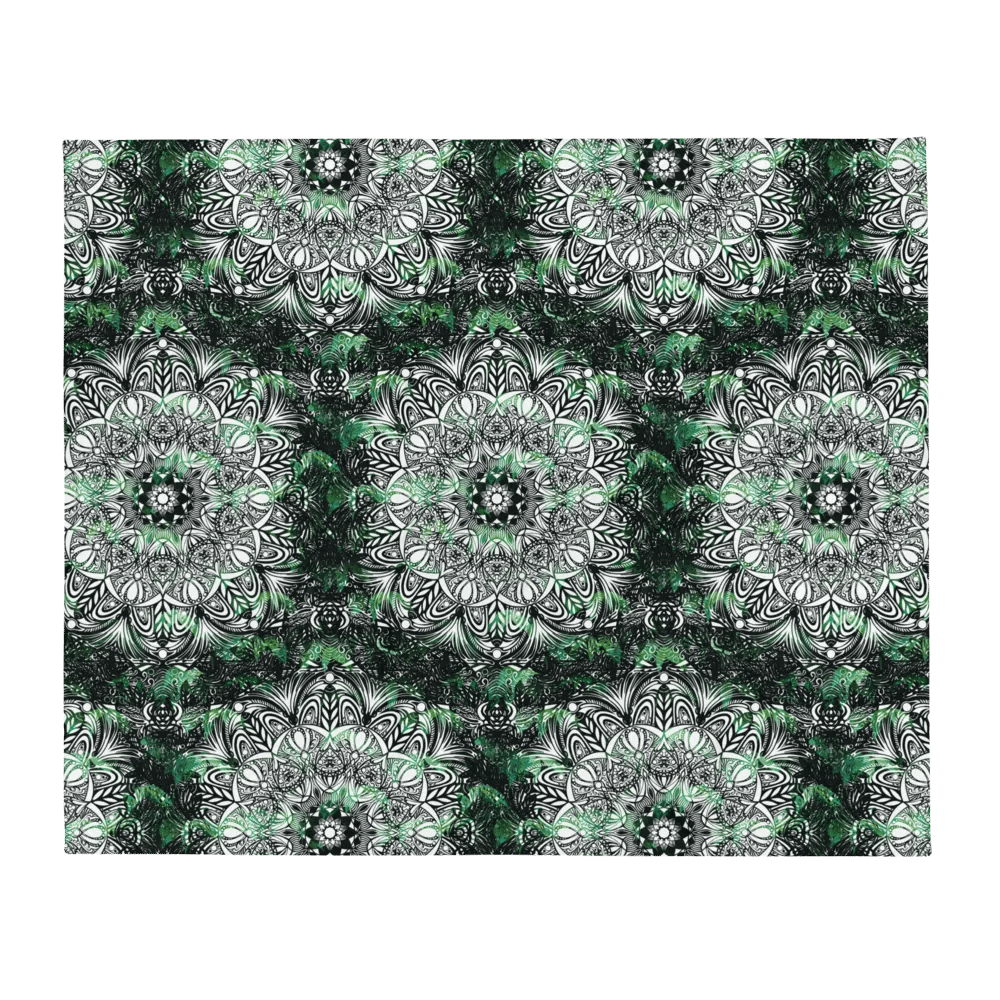 Foliage Fantasy Throw Blanket product image (3)
