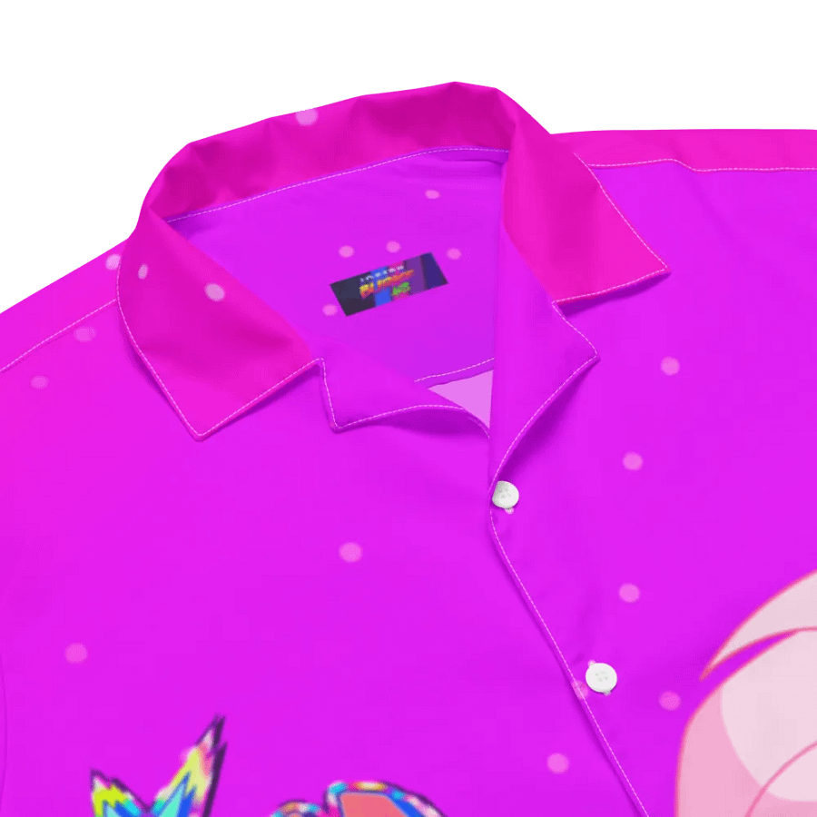 Jem Vaporwave Tribute Hawaiian Button up product image (3)