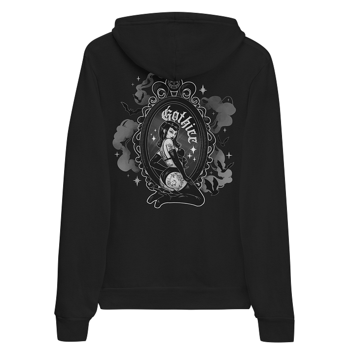𝖌𝖔𝖙𝖍𝖎𝖈𝖈 hoodie (back print) product image (1)