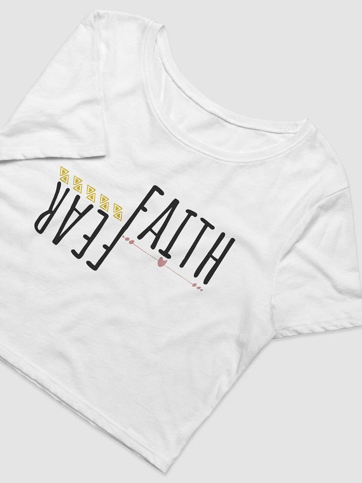 Faith over Fear - Crop Top product image (2)
