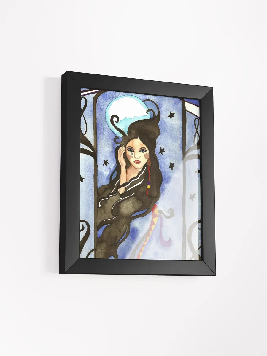 Kuutar Goddess Of The Moon Framed Print product image (8)
