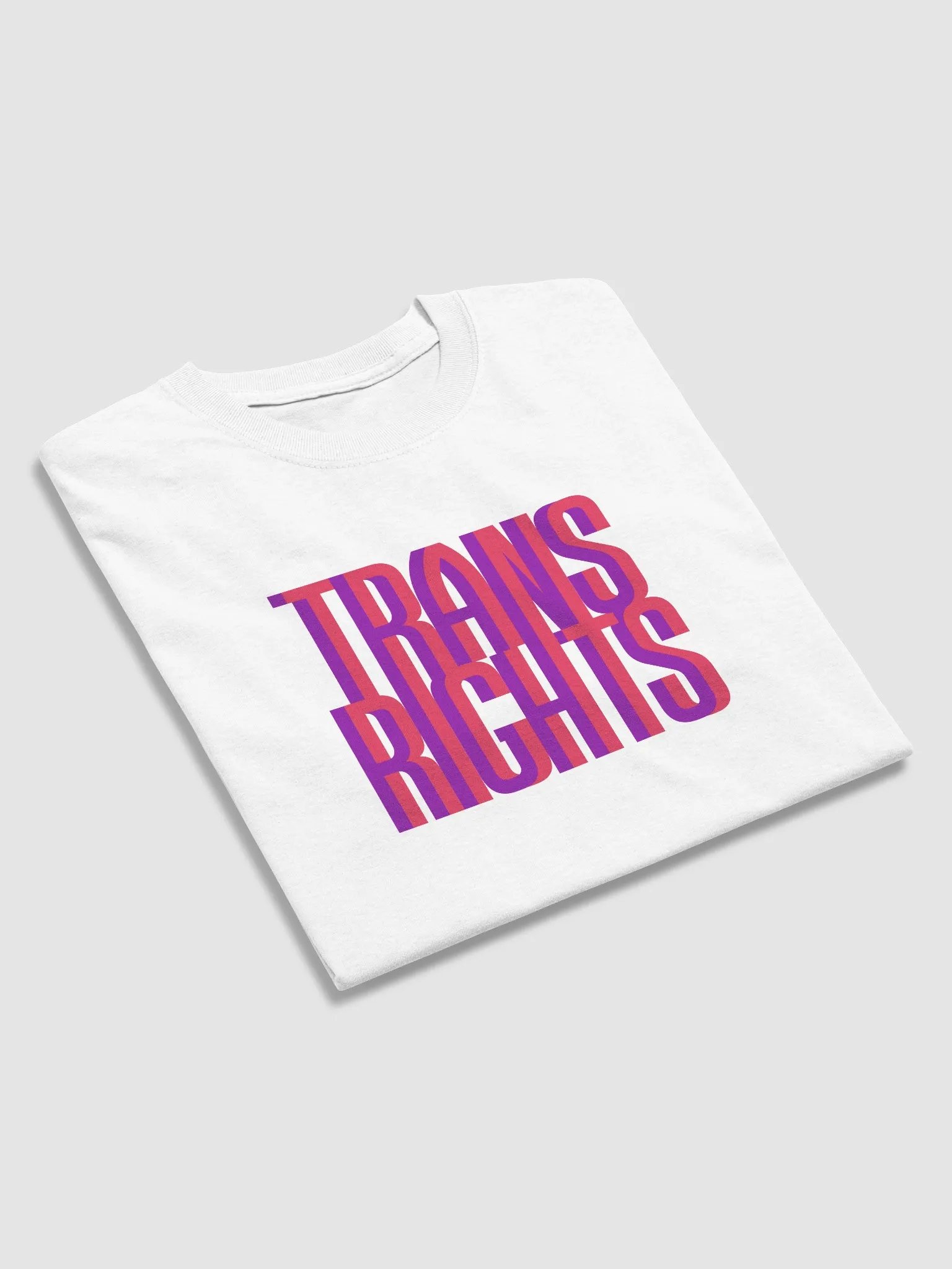 Trans Rights T-shirt (Magenta) product image (4)