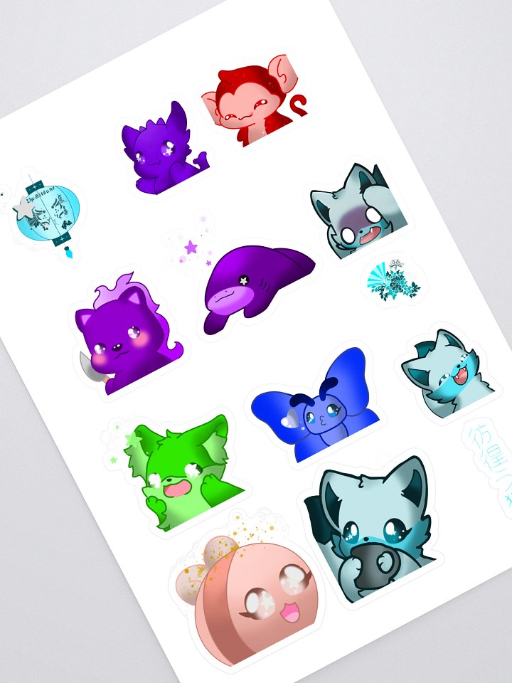 Stickers page Kiitsune and Friends! product image (1)