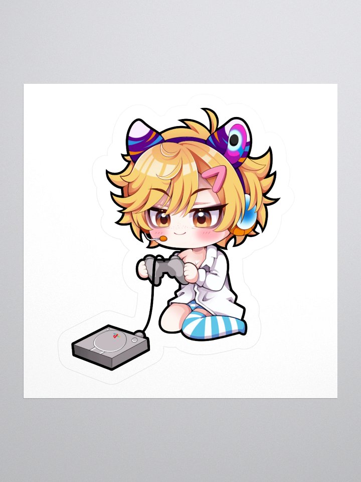 Chibi Karen Kisscut Sticker feat. CozyClau product image (1)