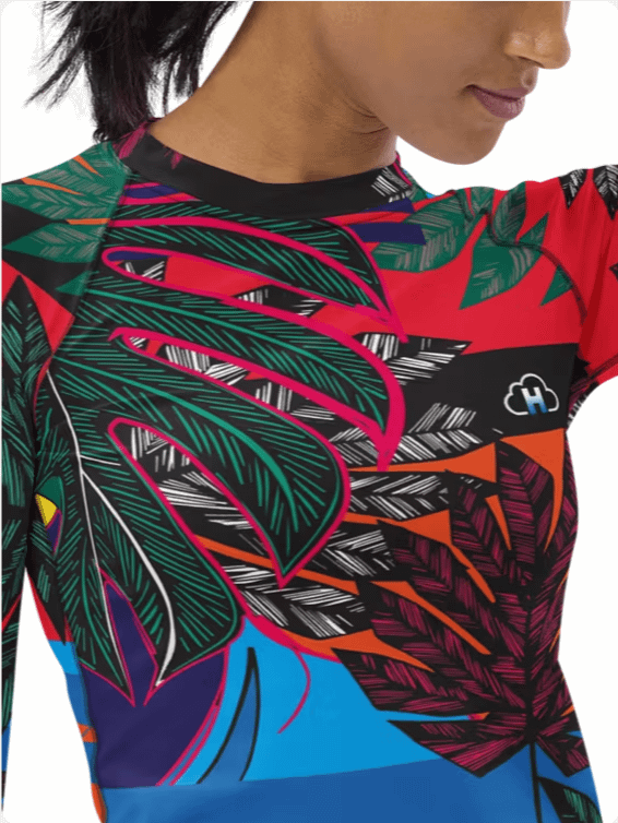 Tropical vision-Women's Rash Guard product image (1)