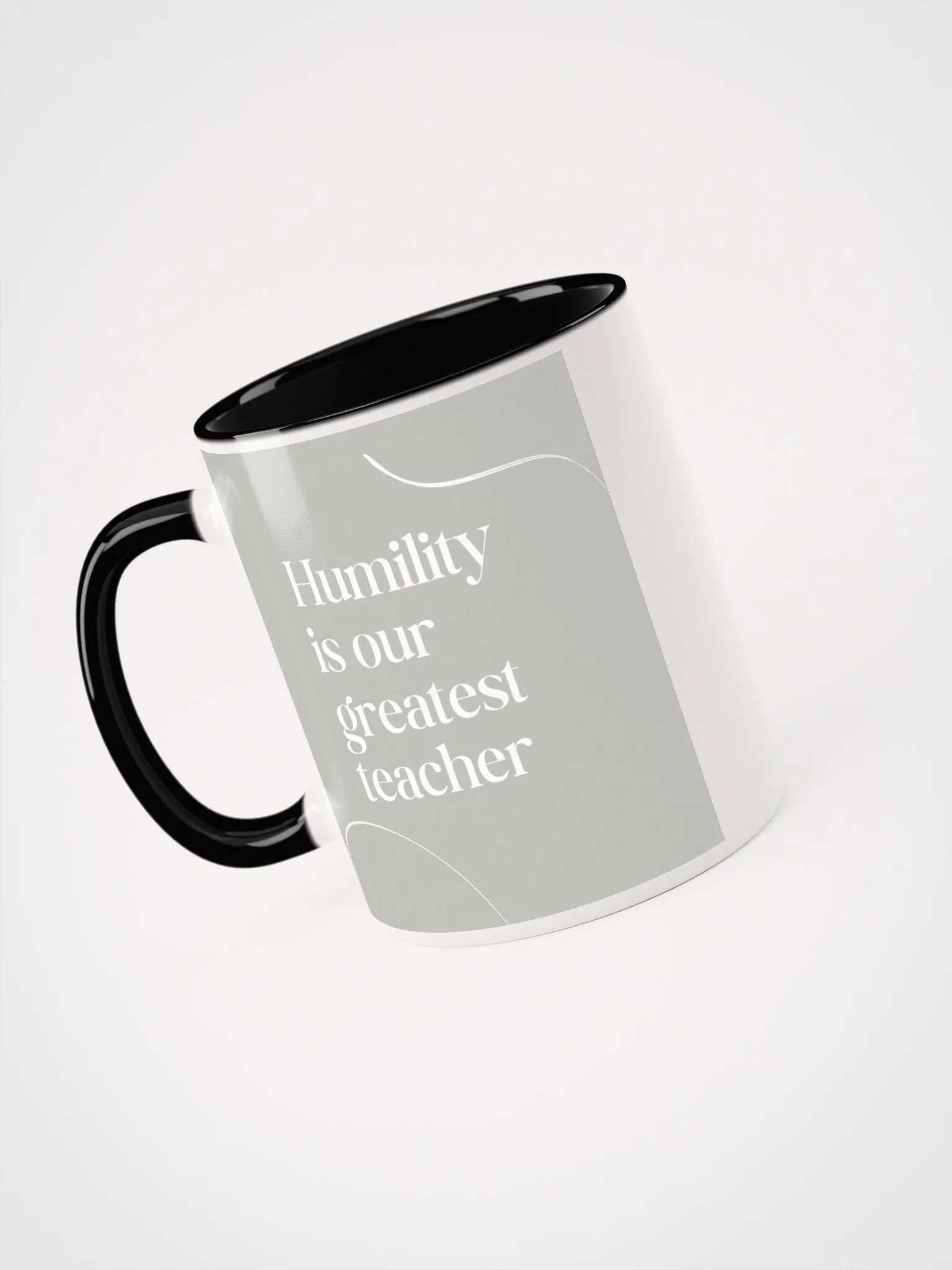 Humility Mug: Colorful Inside, Uplifting Message product image (3)