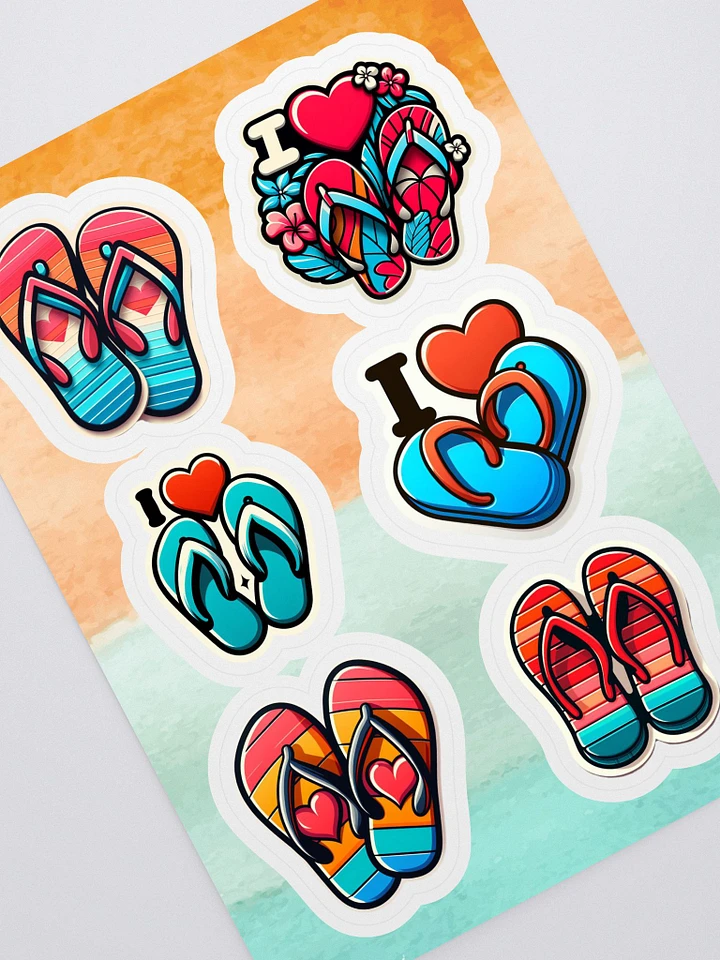 Flip Flop Stickers product image (1)