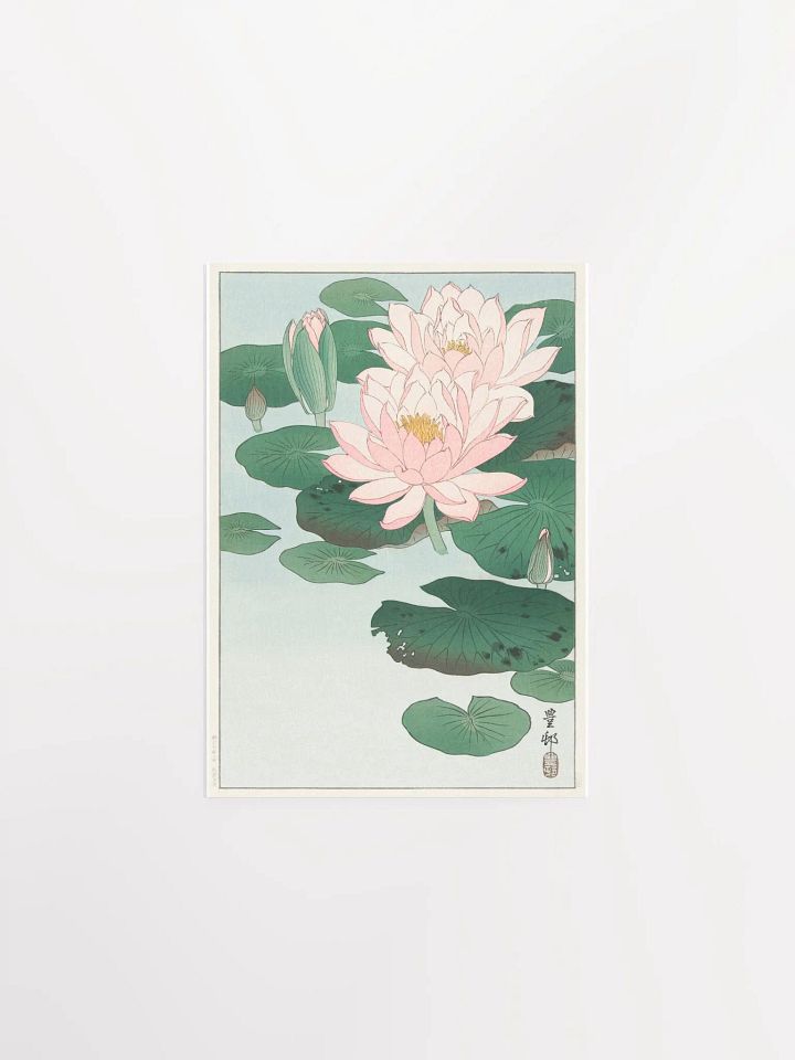 Water Lily by Ohara Koson product image (1)