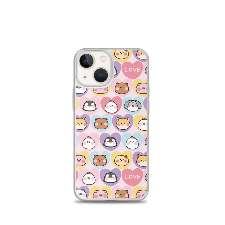 Love Animals iPhone Case product image (1)