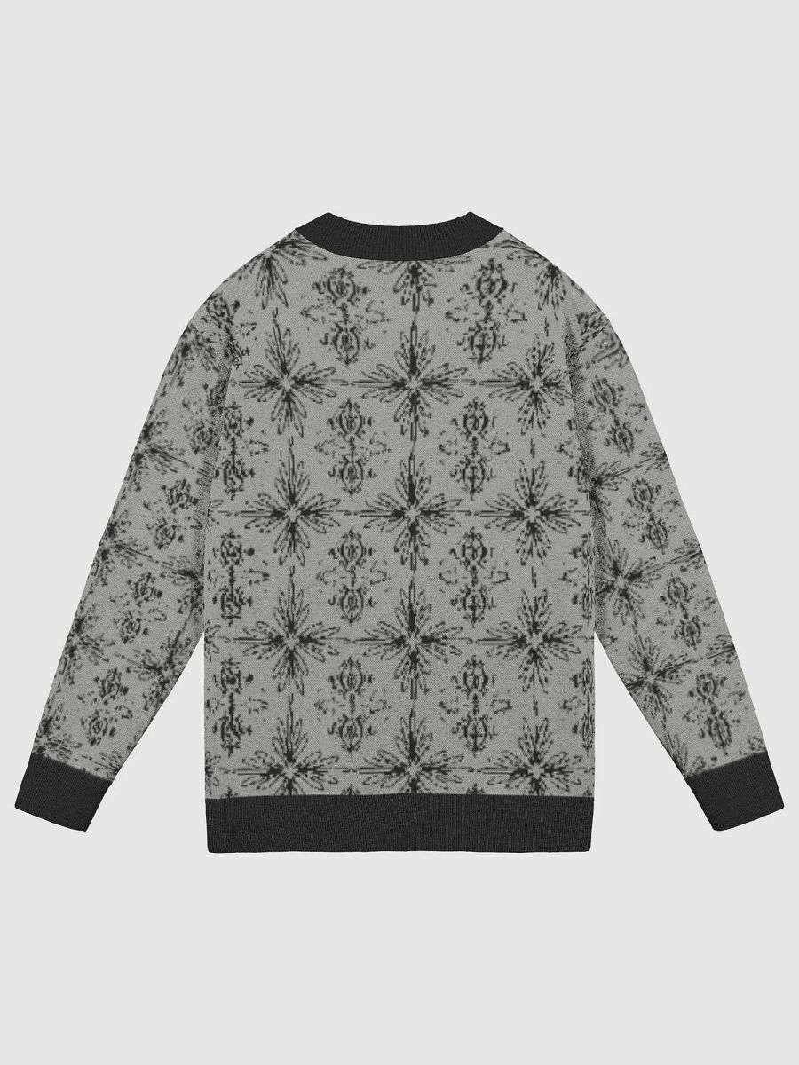 Knitted Star Jacquard Woman's Lightweight Cardigan | Timeless Jacquard Design product image (2)
