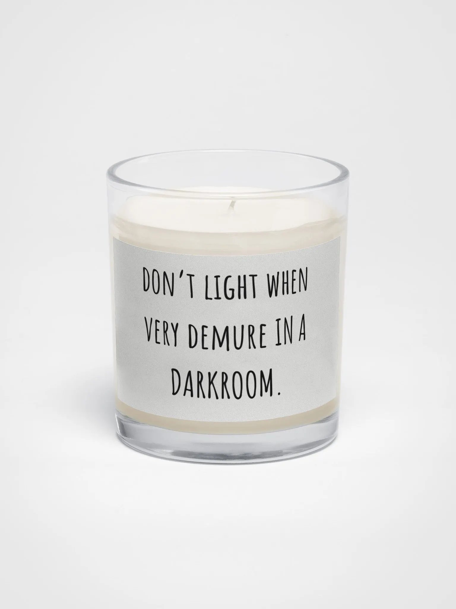 Demure Glow Soy Candle product image (1)