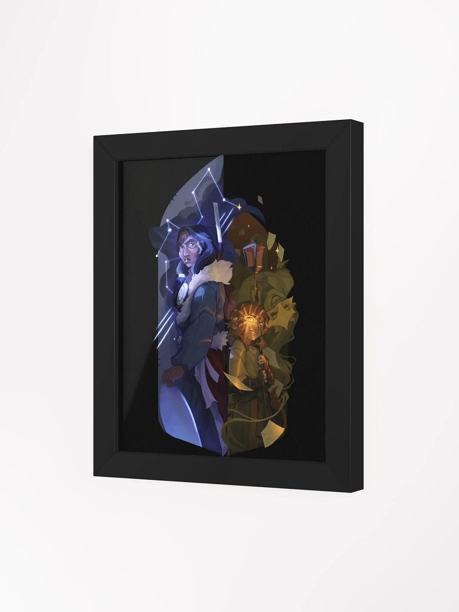 Khari And Kovah Duo Piece - Framed Poster Black product image (3)