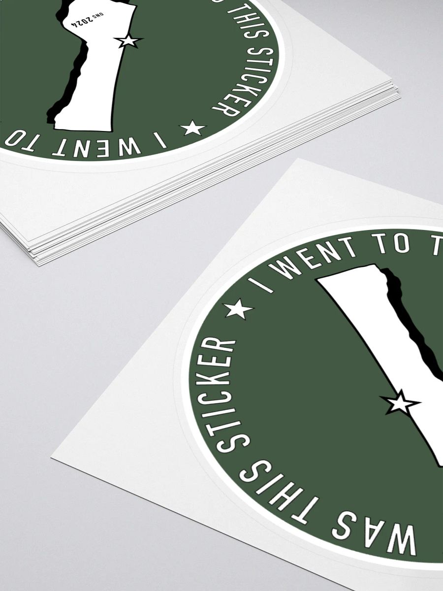 All I Got Was This Gaza Sticker product image (12)