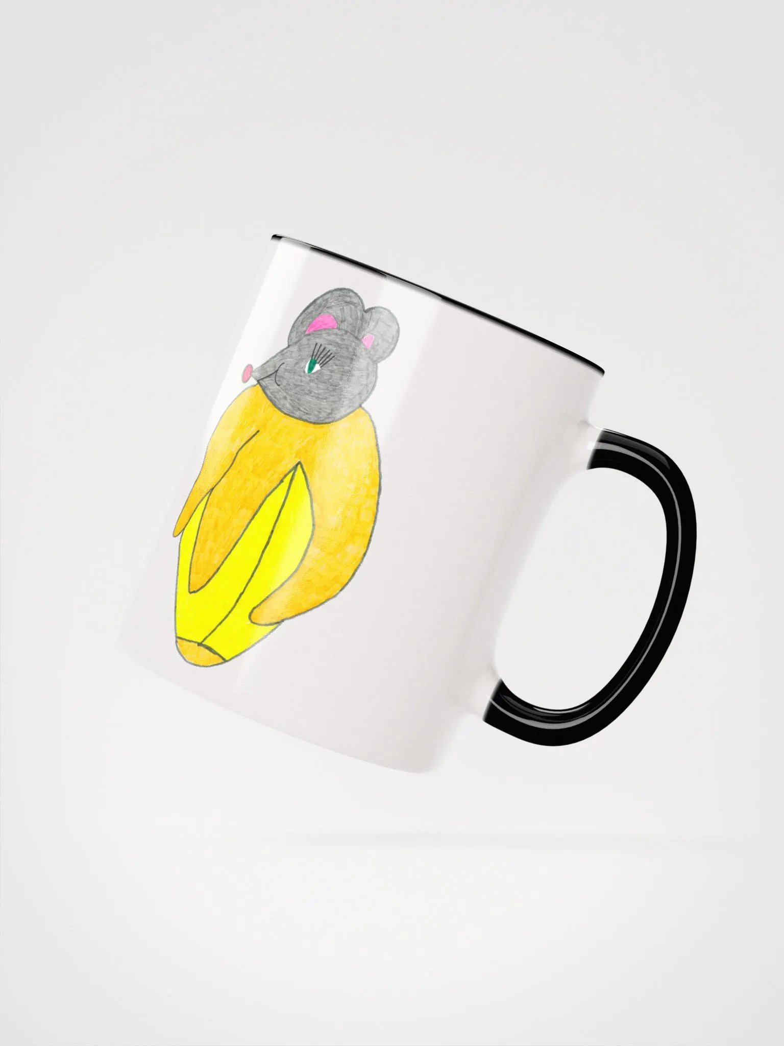 Mouse in a banana mug product image (16)
