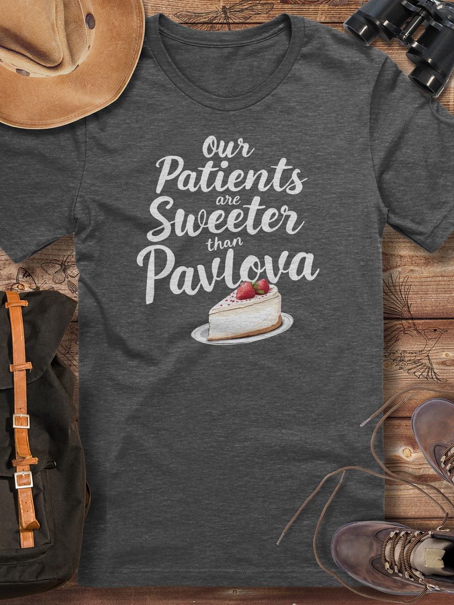 Sweet Pavlova Delight T-Shirt, Vet Nurse Shirt, Funny Animal Rescue Tee, Wildlife Rehab Gift, Veterinary Humor T-shirt product image (1)